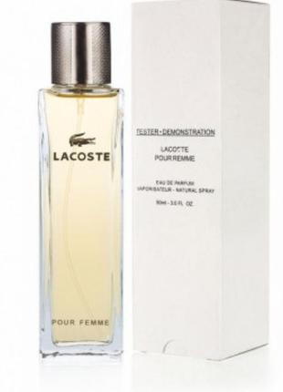 Тестер lacoste pour femme 90 ml