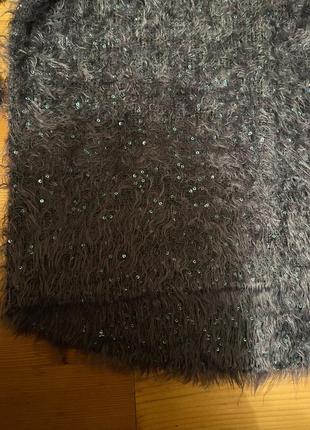 Блискучий светр травка 4