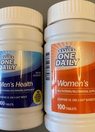 One daily чоловічі вітаміни, мінерали, сша, мультивітаміни для чоловіків, 100 табл6 фото