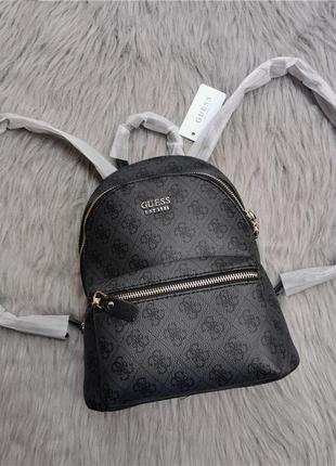 Жіночий брендовий рюкзак guess (4557) grey