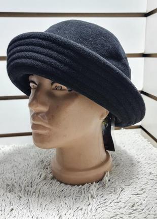 Зимняя фетровая шапка шляпа christoff  на флисе 29909