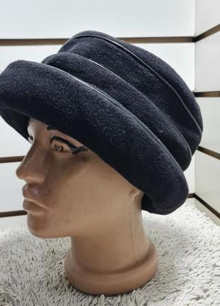 Зимова фетрова шапка капелюха christoff на флісі 29915