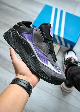 Кросівки adidas niteball black-violet