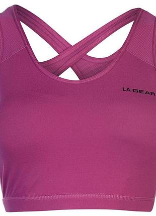Спортивний топ з чашечками la gear розмір s