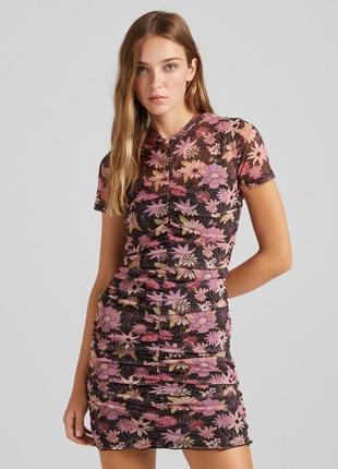 Sale платье  сетка bershka  s/m/l