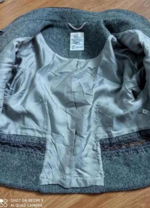 Шикарный, шерстяной жакет amann4 фото