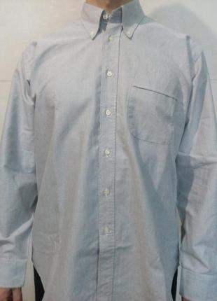 Мужская рубашка oxford weave1 фото
