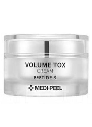 Омолаживающий крем с пептидами medi-peel volume tox cream peptide 9