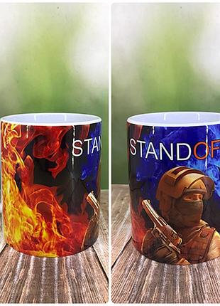 Печать на кружках,чашка "standoff 2"