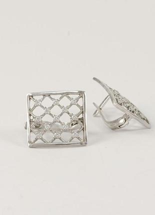 Серьги сетка