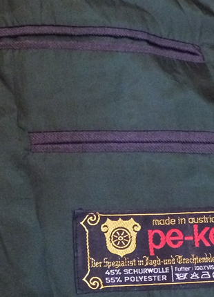 Pe-ko винтажный австрийский пиджак9 фото