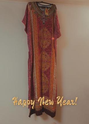 Платье летнее 100% rayon kraton mas by hadiputra