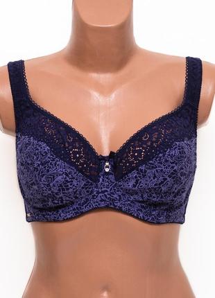 Бюстгальтер lanny mode 11848 синій без поролону
