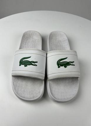 Оригінальні шльопанці lacoste4 фото