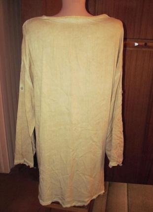 Очень красивая удлиненная блуза-туника2 фото