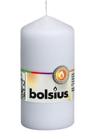 Свічка стовпчик bolsius 120/58 біла