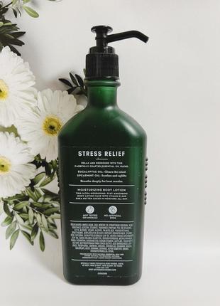 Лосьйон для тіла aromatherapy - stress relief eucalyptus+spearmint від bath and body works2 фото