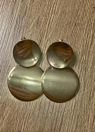 Актуальные сережки, круги