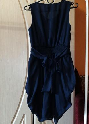 Плаття сукня темно-синього кольору розмір 40 — 42 asos2 фото
