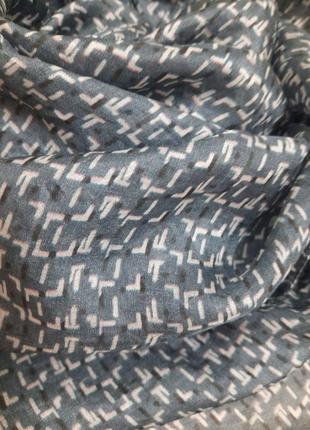 Нежный шелковый шарф палантин индия8 фото