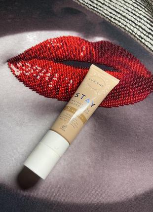 Тональный крем тональний lumene stay 5 deep tan spf30 темный под загар