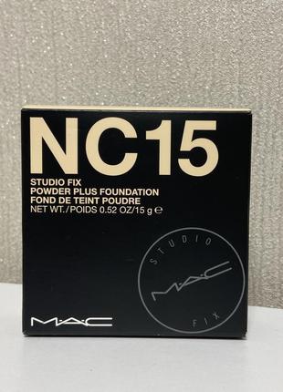 Mac nc 15 пудра6 фото