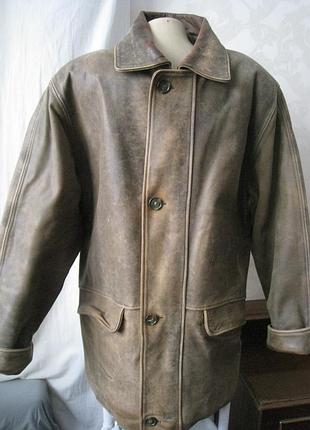 Куртка кожаная италия