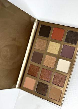 Палетка тіней nicole miller bronzed nudes matte and metallic eyeshadow nwt