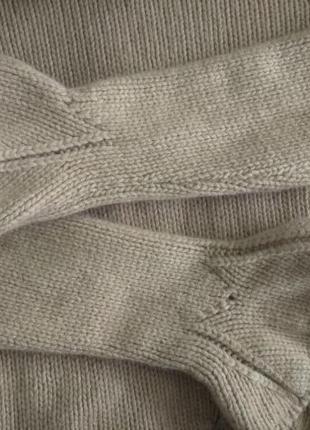 Теплый красивый свитер на худеньких ,кофточка с отворотом под горло, р.с, италия,iblues5 фото