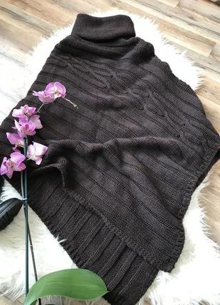 В'язане пончо one size yes or no 2