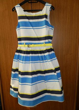 Стильное платье next р. 134