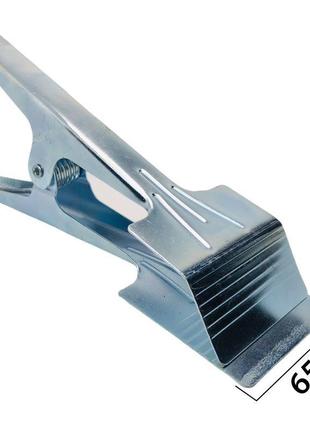 Затискач для тканини yoke cl-1g, 6,5 см ширина затиску (металевий) (6437)