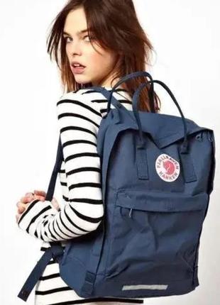 Рюкзак Fjallraven kanken рюкзак темно-синий