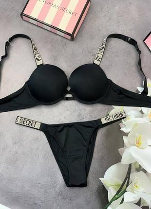 Комплект білизни victoria's secret стрази