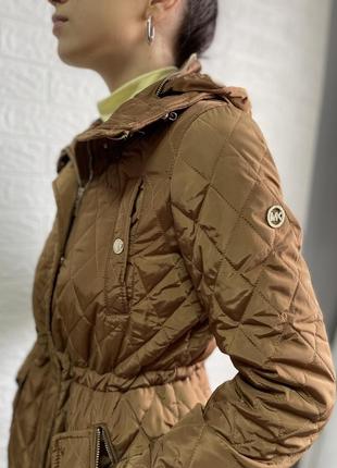 Стьогана куртка-пальто michael kors2 фото