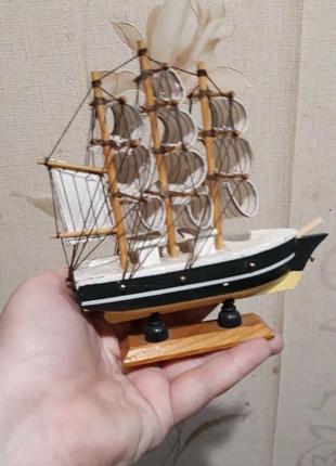 Корабль confection декор фигурка статуэтка модель миниатюра из дерева ручная работа...
