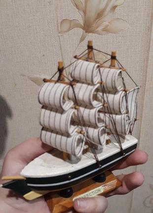 Корабль confection декор фигурка статуэтка модель миниатюра из дерева ручная работа...