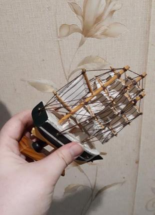 Корабль confection декор фигурка статуэтка модель миниатюра из дерева ручная работа...