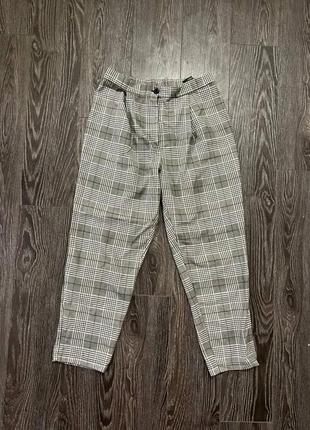 Штаны в клетку клеточку шотландские кюлоты брюки