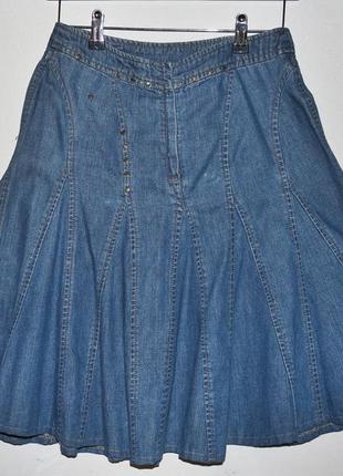 Юбка джинсовая (12 клиньев)