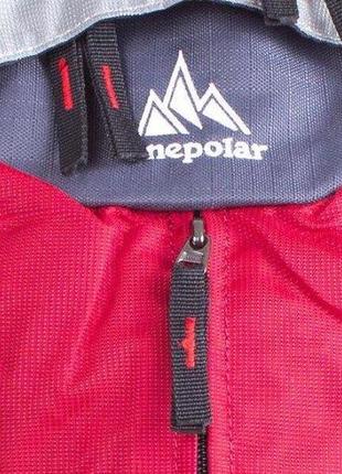 Міський надійний рюкзак onepolar r1316 червоний із сірим7 фото
