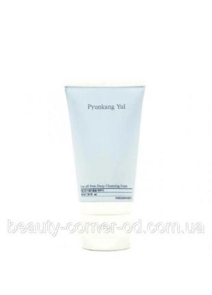 Глубоко очищающая пенка с низким ph pyunkang yul low ph pore deep cleansing foam 100 ml1 фото