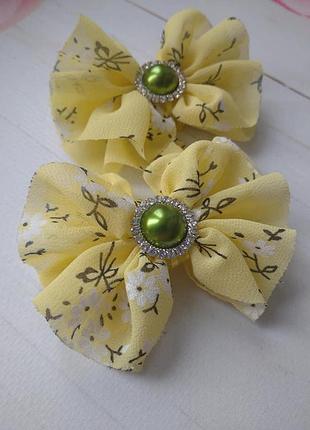 Нежные банты для девочки
