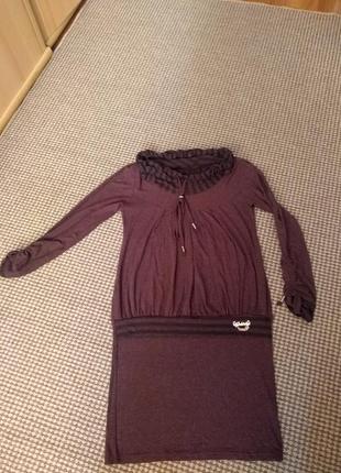 Теплое платье