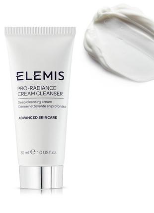 Антивозрастной очищающий крем для умывания elemis pro-radiance cream cleanser 30ml2 фото