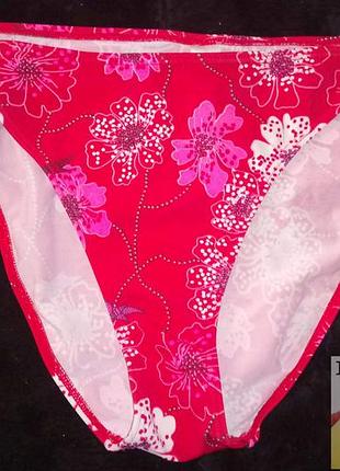 👙яркие цветастые трусики для купания,бикини 14.расродажа.