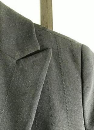 Пиджак коричневый шерстяной6 фото