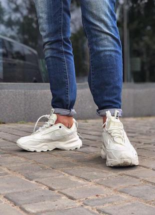 Женские кожаные кроссовки nike tc 7900. цвет белый3 фото