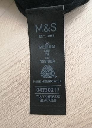 Светр m&s. 100% шерсть. 5