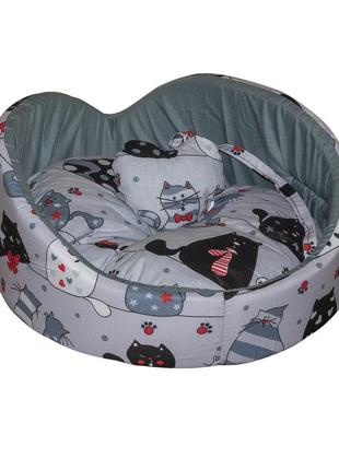 Мягкое место для животных "сердце", размер 40х37х21см тм "lpets"